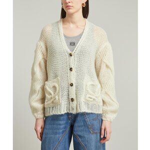 Loewe Anagram cardigan in mohair